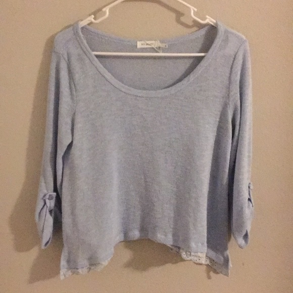 Blu Pepper Tops - thin blu pepper sweater